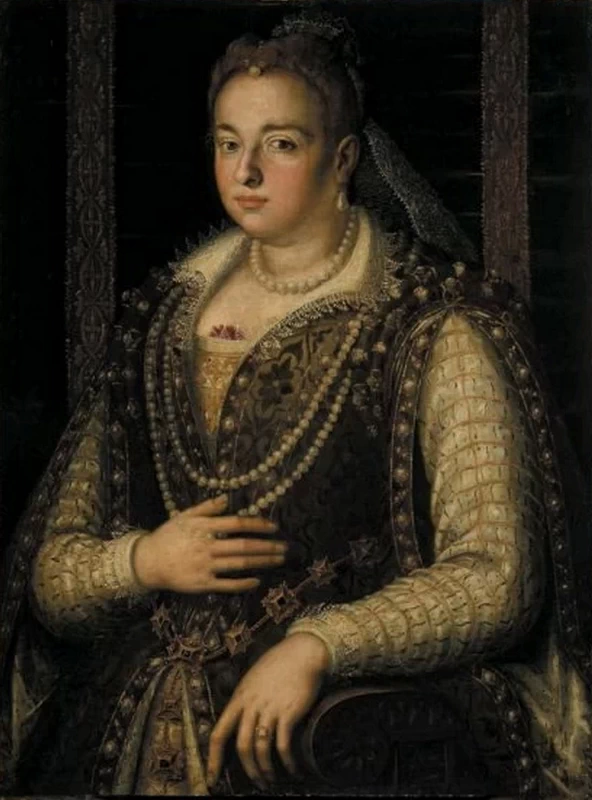 127-Ritratto di Bianca Cappello (c.1578, Galleria Palatina)
